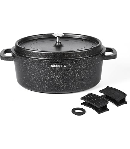 Rôtissoire En Fonte émaillée SCHMORGOLD 33cm 6L Avec Couvercle - Neuf, Pour Induction