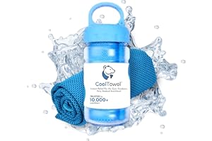 CoolTowel Bottle - Cold Sweat Towel You Can Use Anywhere, Anytime! Reusable Soft Absorbent Cooling Portable