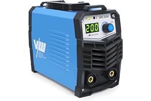 Soudeuse à électrodes 200 A - Soudeuse à électrodes - Soudeuse à onduleur - Electrodes Inverter - ARC Welder - Appareil pour débutants - Soudeuse électrique - IGBT ARC200K - VECTOR WELDING