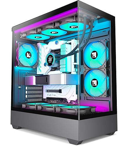 CORSAIR 3500X ARGB Mid-Tower ATX Case Per PC - Vetro Panoramico