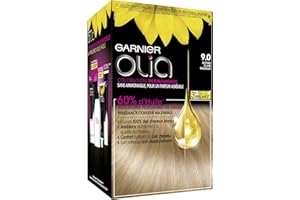Garnier - Olia - Coloration Permanente à l’Huile Sans Ammoniaque Blond - 9.0 Blond Clair Radieux