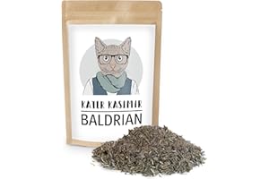 KATER KASIMIR Valériane en vrac pour chats (séchés) | Pour jouets pour chat (coussin pour chat, balle de jeu pour chat, etc.) ou pour le bricolage