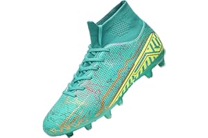 Unitysow Scarpe da Calcio Uomo Professionale Tacchetti Bambino Teenager Sportive All'aperto Scarpe da Allenamento Scarpe da Calcetto