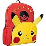 Pokemon Ragazzi Zaino Rosso Pikachu