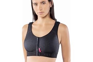 REVEE REVÉE Reggiseno Post-Operatorio per Mastoplastica Additiva, Riduttiva, Sostituzione Protesi, Mastopessi, Oncoplastica, Quadrantectomia - Bra Julie