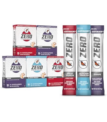 Gatorade Zero Tablets: Zero Sugar, All The Electrolytes, 4 Flavor Variety Pack 10 Count Pack Of 4 - View #3
