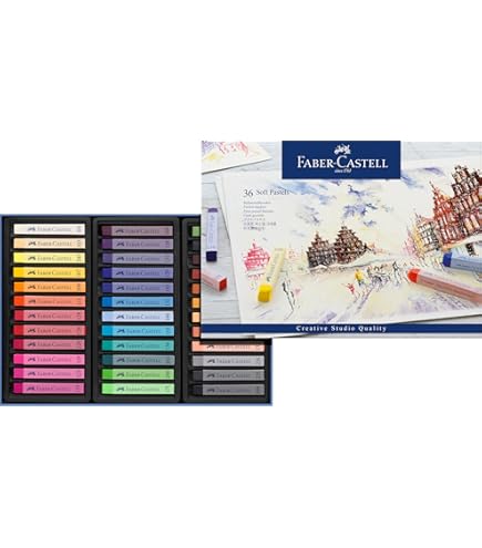 FABER-CASTELL Mini STUDIO QUALITY softpastelkrijt etuis