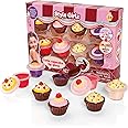 Style Girlz Cosmetics Kids Lip Balm - Set of 8 Cupcake Lip Gloss For Girls - Girls Lip Balm Make-up Set