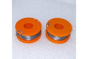 Garden Machinery Spares 2.5m Line & Spool for MacAllister MGTP18Li Strimmer Trimmer (2 Pack)