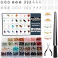 Scatola Portatutto Con Kit Accessori Per Creazione Gioielli Fai Da Te - Oro - 5