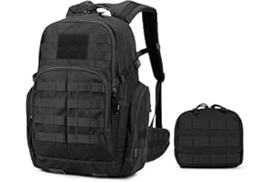 Mardingtop 25L/40L Mochila Militar/Táctica Molle/Acampada/Camping/Senderismo/Deporte/Backpack de Asalto Patrulla