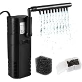 Forever Speed Aquarium Filter Pump &ndash; 2W 300 L/H Inner Filter Internal Filter, Suitable for Aquariums of 40 L or Less