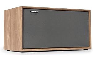 VULKKANO T40 Arc Enceinte Active avec 40W de Puissance, Woofer 4", Bluetooth 5.0, HDMI Arc, Optique, RCA, USB, Enceinte pour la Télévision, la Table ou l'Étagère, Couleur Brown
