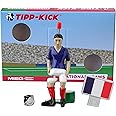 TIPP-KICK France-Box I Original France Star-Kicker & France-Sound Chip with a Goal Wall Box I Indoor Finger football Game for Boys & Girls I Accessories