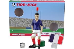 TIPP-KICK boîte France I Set Original avec Le Star-Kicker français et Le Soundchip de France pour la boîte Murale de But I Figurines adaptées à Tous Les Jeux I Accessoires I Jeu Simulation Foot