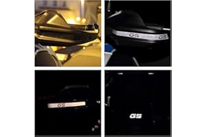R1200GS REFLECTIVE RIFRANGENTI REFLECTIVE"GS" STICKERS ADESIVI NERO BLACK - PARAMANI + PARAFANGO/HANDGUARDS + FENDER