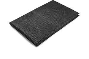 URAQT Tappeto Bagagliaio Auto, 120 x 100 cm Tappetino Antiscivolo Auto, Tappetino Impermeabile Universale Accessori Auto Interno per Bagagliaio, Soggiorno, Cucina, Garage (Nero)