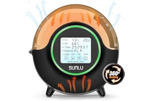[Fabricant] SUNLU Boîte de Séchage pour Filament d'Imprimante 3D, Mise à Jour FilaDryer S2, Garder au Sec pendant l'Impression 3D, Chauffage à 360°, Stockage de Filament, Noir