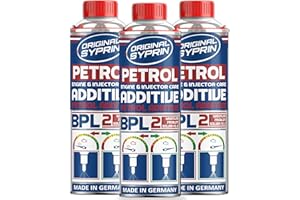SYPRIN Additivo per Motori Benzina I Auto e Moto - Trattamento rigenerante Motori (3X 250ml)