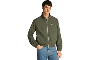 Tommy Jeans Męska kurtka wiatrówka TJM ESSENTIAL EXT DM0DM20655, zielona (Fatigue Green), XXL, Zielony (zmęczony zielony), XXL
