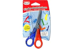 MEYCO HOBBY Forbici da bambino per mancini, 13 cm