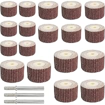 Utensili Rotativi Smerigliatrice 10 Pezzi Ruota Abrasiva Lamellare Testa Abrasiva, Strumento Ruote Per Levigatura Metallo