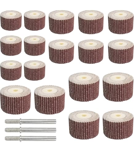 GEKO Nylon filament borstel - 75 mm - 6 mm as - niet vonkend - voor