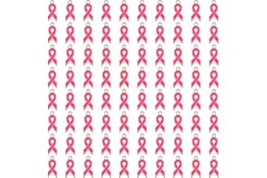 CRAFFANCY - 80 ciondoli a nastro in colori misti, 8 stili, in plastica smaltata, nastri della consapevolezza, accessori per artigianato e bigiotteria fai da te