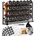 Rangement Epices Cuisine,Boite Epices Cuisine,Porte Epices Cuisine,Plan De Travail Et Fixation