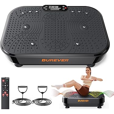 vibration für muskelaufbau newgen medicals 3in1 Rüttelplatte Vibrationsplatte mit Expander Abnehmen  Muskelaufbau schlank werden Fitness Sport Training Vibration (15572154)