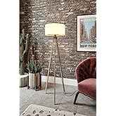 Tripod Lambader 3 Ayaklı &ndash; Modern Dekoratif Ayaklı Lamba, E27 Duy Uyumlu, MDF Ahşap Ayaklı Salon ve Yatak Odası Aydınlatma (K