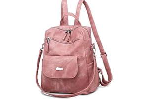 DIRRONA Sac à Dos Femme Décontractée Sacs à Bandoulière Grande Capacité Sac à Dos Plusieurs Poches Antivol Imperméable Scolaire Voyage Travail Décontracté Backpack