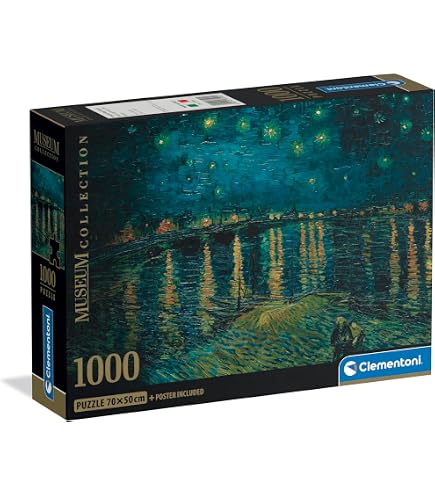 Clementoni Museum Collection Puzzle 1000 Pièces La Grande Onda Di Hokusai - 69x50cm Dès 14 Ans
