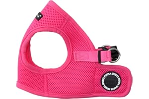 PUPPIA HARNESS NEON SOFT B PINK S