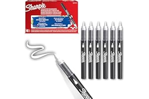 Sharpie Creative Marker Penne per pittura acrilica | Pennarelli a base d'acqua con punta a proiettile | Penne colorate | Materiale scolastico | Colori assortiti | 5 pezzi