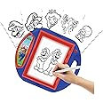 Lexibook CR310NI Super Mario Drawing Projector, 4 Stamps, 10 templates, Lighting Screen, 1 Pen Included, Artistic and Creative Toy for Girls and Boys, Red/Blue
