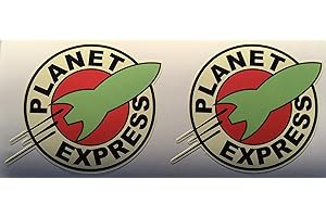 SBD Decals 2 Planet Express Delivery Die Cut Stickers