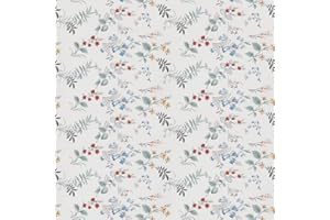 ICYEHAO Carta da parati floreale verde adesiva - 44x1000cm boho chiara per mobili, soggiorno, camera da letto, pareti