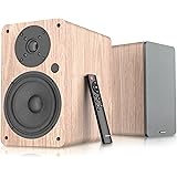 VULKKANO A5 ARC Cassa Amplificata con Woofer da 5,25", Bluetooth 5.0, HDMI ARC, Optica, RCA, USB, con Uscita Subwoofer, Casse