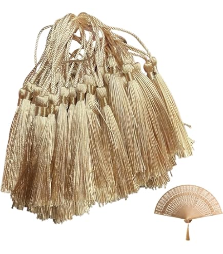 Lot De 50 Mini Pompons Dorés - Pour Fabrication De Bijoux, Souvenirs, Marque-pages, Accessoires De Bricolage