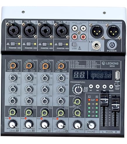 American Audio Q2411 Pro 4 Channel Pro Dj Mixer : Amazon.in