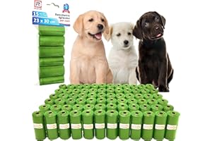 R MOVE Sacchetti Cane Cacca 1080 pz (72 Rotoli) - Sacchettini Igienici per Cani, bustine per cani, dog poop bags resistenti antiforatura, 30x23 cm 2,5 Litri compatibili con tutti i porta rotoli