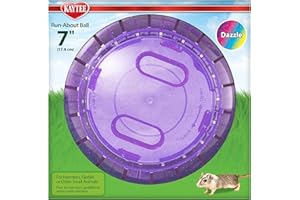 Kaytee Dazzle Run-About Gymnastikball für Hamster und Rennmäuse, 17,8 cm