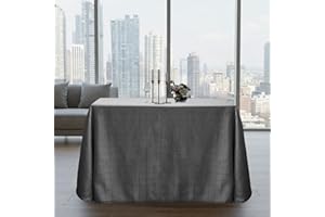 BLUZIMAN Falda Mesa Camilla Rectangular 120x80 Hecho en España 100%, Ropa Camilla con Bordón, Enaguas Enaguillas Faldillas Mesa Camilla Premium (Mantel 270x230cm, para Mesas de 120x80cm, Gris)