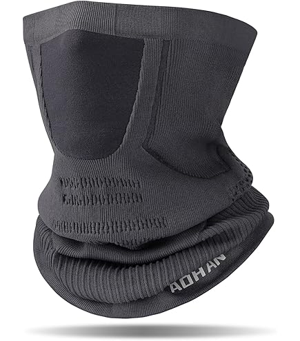 Colsjaal voor de Winter - Nekwarmer - Motorkol Zwart - Sjaal - Fleece