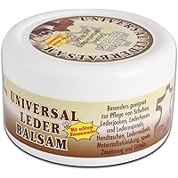 Universal läderbalsam 250 ml med äkta bivax för vård och rengöring av betsel sadlar skor läderkläder möbler handväskor, färgl