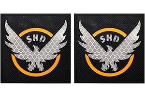 APBVIHL IR Infrarossi Riflettente La Divisione SHD Patch Tactical Emblema Militare Morale Braccio Distintivi Decorativi Appliques
