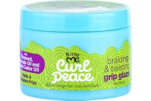 Just for Me Curl Peace Braiding & Twisting Grip Glaze - 5.5oz