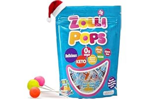Zollipops Clean Teeth Pops, Anti Cavity Lollipops, Variety Pack, 25 Count by Zollipops