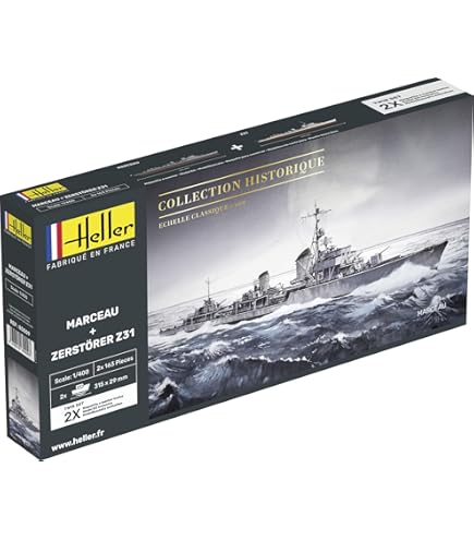 Heller - Maquette - Bateau - Starter Kit - Smit Rotterdam Smit London